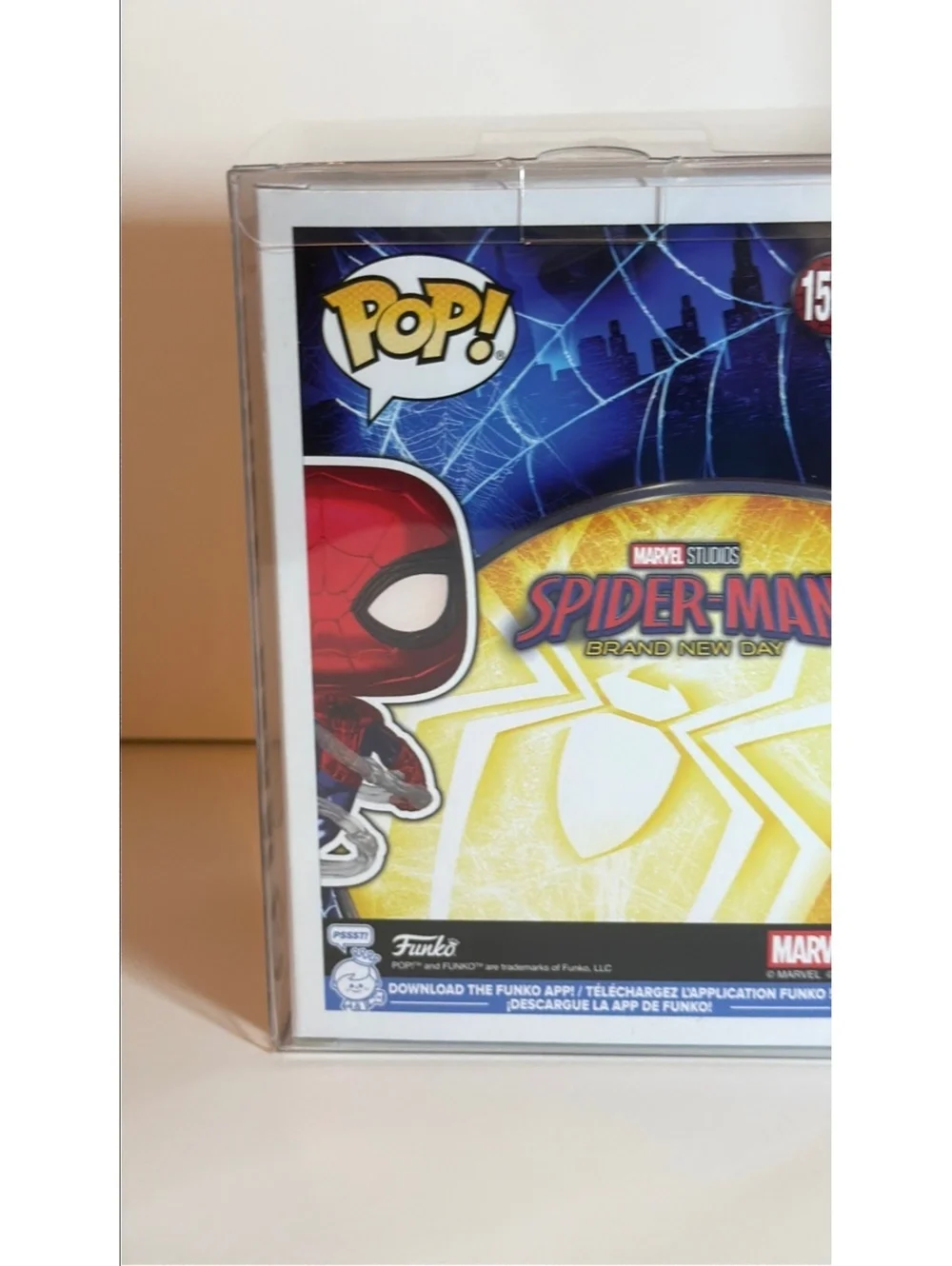 Funko Pop! Spider-Man 1590  “Brand New Day” Metallic